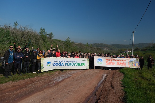 Büyükşehir doğa yürüyüşleri başladı