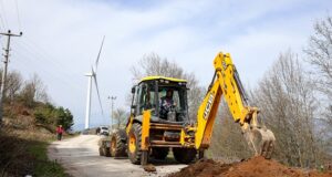 SASKİ, Geyve’de heyelanda zarar gören hattını güçlü bir temelle sil baştan yeniledi