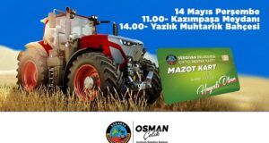 Başkan Çelik’ten Çiftçilere Anlamlı Mesaj ve Mazot Desteği