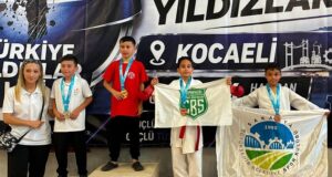 Büyükşehir’in minik yıldızları Kocaeli’den 19 madalya ile döndü