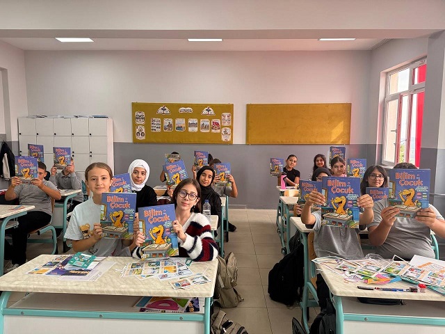 Kırsal mahallelerde Bilim Çocuk’la bilim yolculuğu
