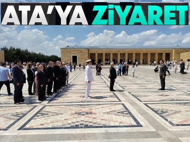 Adalet ve Demokrasi Partisi Genel Başkanı Yusuf DİRİL Anıtkabir’i ziyaret etti