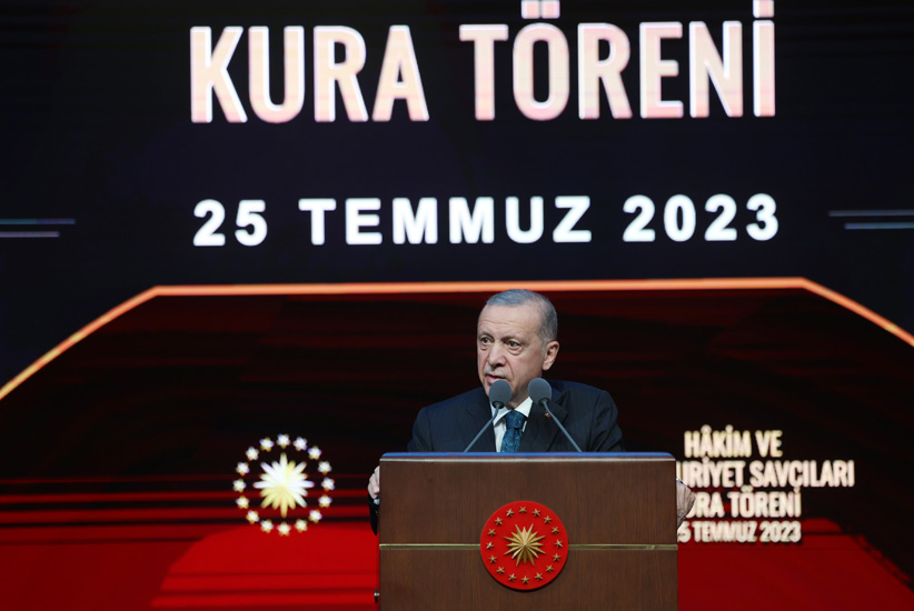 Cumhurbaşkanı Erdoğan,“Yargı alanında 2002’den beri yürüttüğümüz zorlu mücadeleyi, sivil bir anayasayla taçlandırmak istiyoruz”