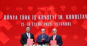 Cumhurbaşkanı Erdoğan, 10. Dünya Türk İş Konseyi Kurultayı’na katıldı
