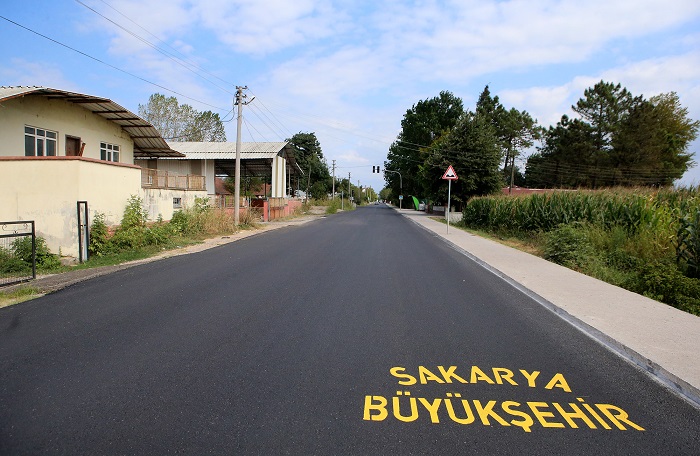 Budaklar’da asfalt çalışmaları tamamlandı