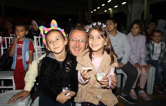 Ozanlar mahallesinde çocuk sineması etkinliği