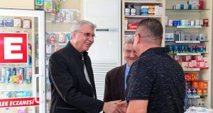 Başkan Ekrem Yüce, Karaman mahallesini ziyaret etti