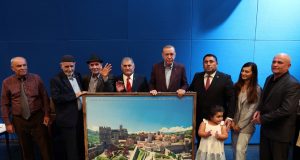 Cumhurbaşkanı Erdoğan, New York’ta Ahıska Türkleri ile bir araya geldi
