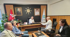 Hasan Alişan’dan Serdip Dokumacı’ya  hayırlı olsun ziyareti