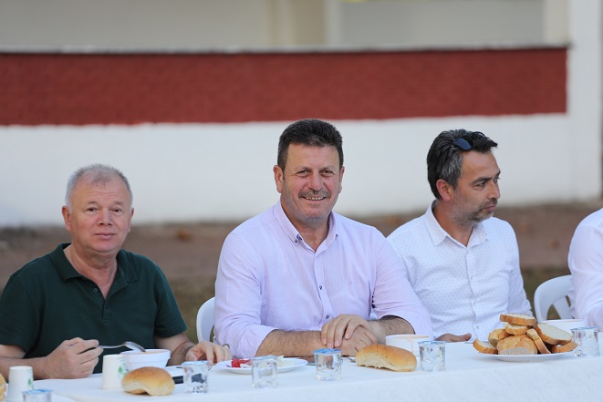 Bilal Soykan muhtarlar ile bir araya geldi