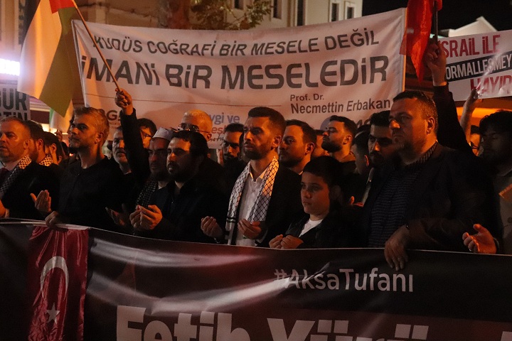Sakarya Anadolu Gençlik Derneği “Aksa Tufanı Operasyonu ile acı acı tecrübe etmiş oldu”