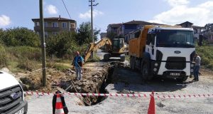 Ferizli İstiklal Mahallesi’ne yeni atık su hattı