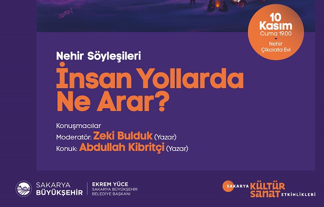 Nehir Çikolata Evi söyleşiye ev sahipliği yapacak