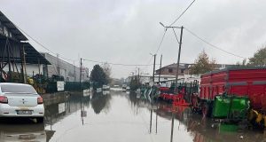 Başkan Sinan Gedik’den ilgili kuruma çağrı; “Zirai aletler Sanayi Sitesi sular altında!”