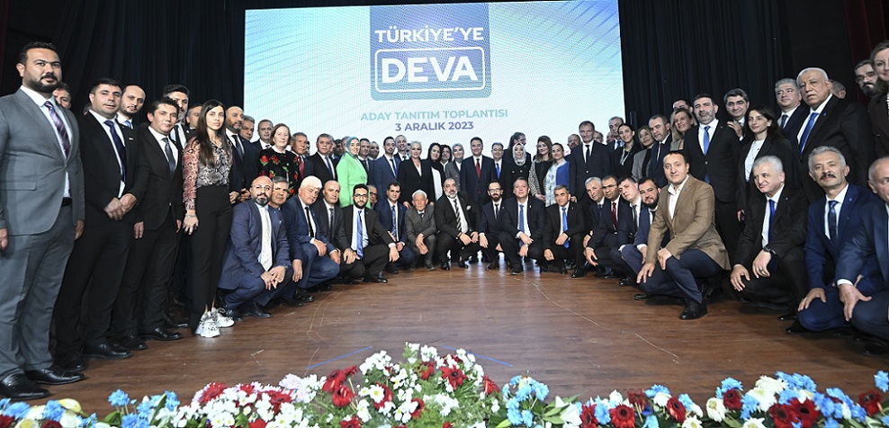 DEVA Partisi 51 belediye başkan adayı kamuoyuna tanıtıldı.