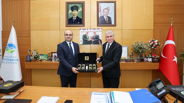 Başkan Ekrem Yüce Gürcistan İstanbul Başkonsolosu Alexander Jıshjarıanı’ı konuk etti