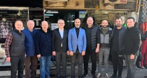 AK Parti Serdivan aday adayı Mehmet Şehit, sahalarda boy gösteriyor