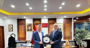 Gürcistan İstanbul Başkonsolosundan, Başkan Özen’e Ziyaret Etti