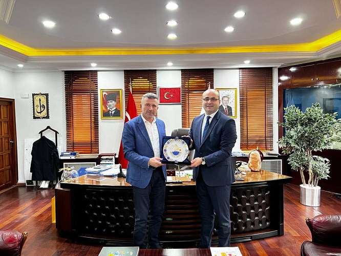 Gürcistan İstanbul Başkonsolosundan, Başkan Özen’e Ziyaret Etti