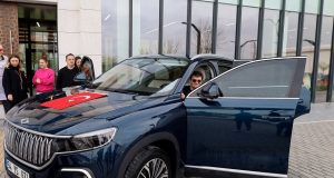 Engelsiz hobi kursu öğrencileri yerli malı haftasını TOGG ile kutladı