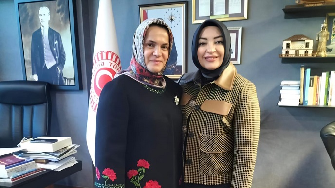 Semiha Bafralıoğlu Ankarada önemli ziyaretlerde bulundu