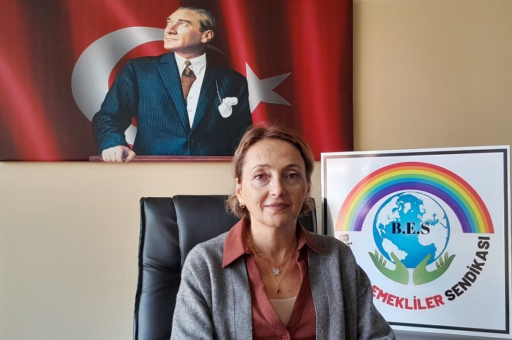 Birleşik Emekliler Sendikası  Adapazarı Temsilcisi  Ayşegül Önal “Bizler çalışma hayatından Emekli olduk Yaşamdan değil.”