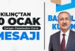 Erkılınç’tan 10 Ocak Çalışan Gazeteciler Günü mesajı