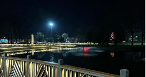 Aziz Duran Parkı’na “led uygulama”