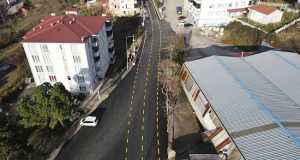 Büyükşehir şehrin kuzeyine estetik kattı