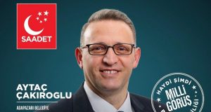 Saadet Partisi Adapazarı Belediye Başkan Adayı Aytaç Çakıroğlu Oldu