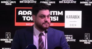 BTP Genel Başkanı Hüseyin Baş Karabük’te düzenlenen aday tanıtım toplantısında konuştu