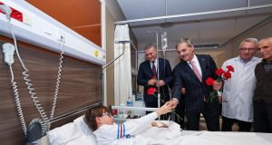 Başkan Adayı Yusuf Alemdar, sağlık hizmeti sunan kurum ve kuruluşları ziyaret etti