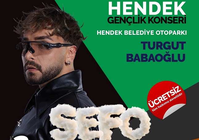 HENDEK’TE SEFO KONSERİ İÇİN HAZIRLIKLAR TAMAM