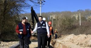 Şehir Hastanesi’nin 21 Milyon TL’lik altyapısında çalışmalar devam ediyor