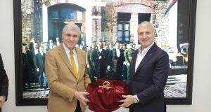 Başkan Yüce’den SATSO’ya Veda Ziyareti