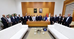 Başkan Alemdar AK Parti ve MHP heyetlerini ağırladı