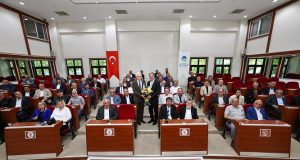 Başkan Alemdar, Sakarya Muhtarlar Federasyonu Başkanı Erdal Erdem ve Adapazarı muhtarlarını ağırladı