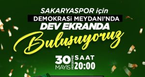 Büyükşehir finale gidemeyenler için dev ekran kuruyor