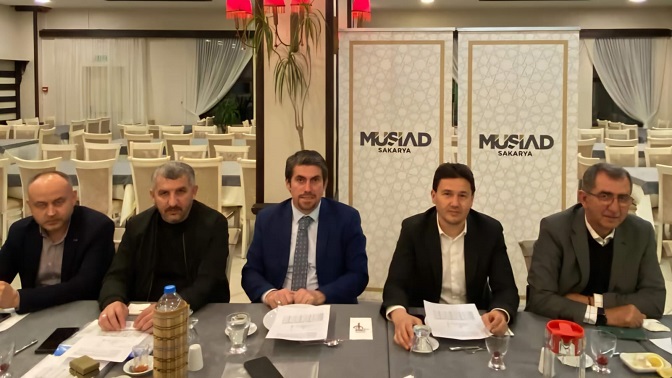 MÜSİAD Sakarya Şubesi Ticaret Ofisi İş Geliştirme Toplantısı düzenledi