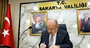 Sakarya Valiliği Himayelerinde yeni okul binası için protokol imza töreni gerçekleştirildi