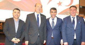 Hakkı Uçarve Tekin Aktaş; Cumhurbaşkanı Ersin Tatar ile bir araya geldi