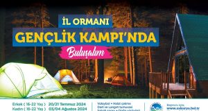 Büyükşehir’den İl Ormanı’nda Gençlik Kampı