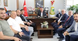 İYİ Parti Üst Düzey Heyetinden Ferizli Belediyesi Başkanı Mehmet Ata’ya Ziyaret