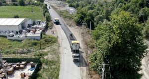 Akçay’a giden yol Büyükşehirle sil baştan