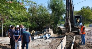 Çevreci altyapı projesi Arabacıalanı’nın evsel atık sularını güvenle taşıyacak