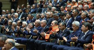 Cumhurbaşkanı Recep Tayyip Erdoğan, Yargıtay Başkanlığında düzenlenen 2024-2025 Adli Yıl Açılış Töreni’ne katıldı.