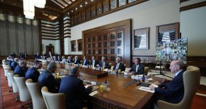Cumhurbaşkanı Erdoğan, Fenerbahçe Spor Kulübü Yönetim Kurulu üyelerini kabul etti