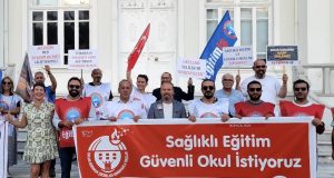 SAKARYA Eğitim-İş “Sağlıklı Eğitim, Güvenli Okul İstiyoruz” Eylemi ve Basın Açıklaması