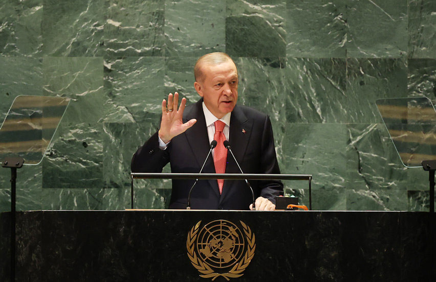 Cumhurbaşkanı Erdoğan,“Gazze’de sadece çocuklar değil, aynı zamanda Birleşmiş Milletler sistemi ölüyor”