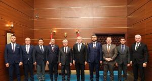 SATSO Heyeti’nden Vali Doğan’a Hayırlı Olsun Ziyareti